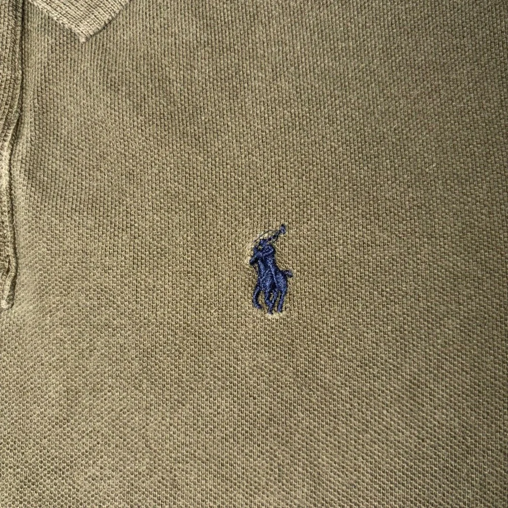 Polo Ralph Lauren Kids Large 14-16 Olive Green Classic Fit Short Sleeve Polo